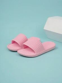 Kids' Fashionable And Comfortable Casual Foam Slippers - Blue - View 4