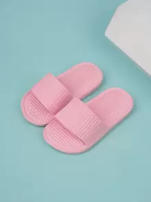 Kids' Fashionable And Comfortable Casual Foam Slippers - Blue - View 1