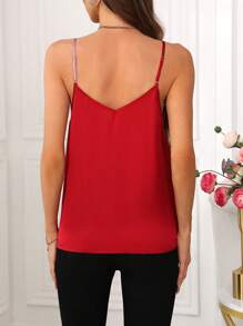 SHEIN Clasi Color-Blocked Camisole Top - Multicolor - View 2
