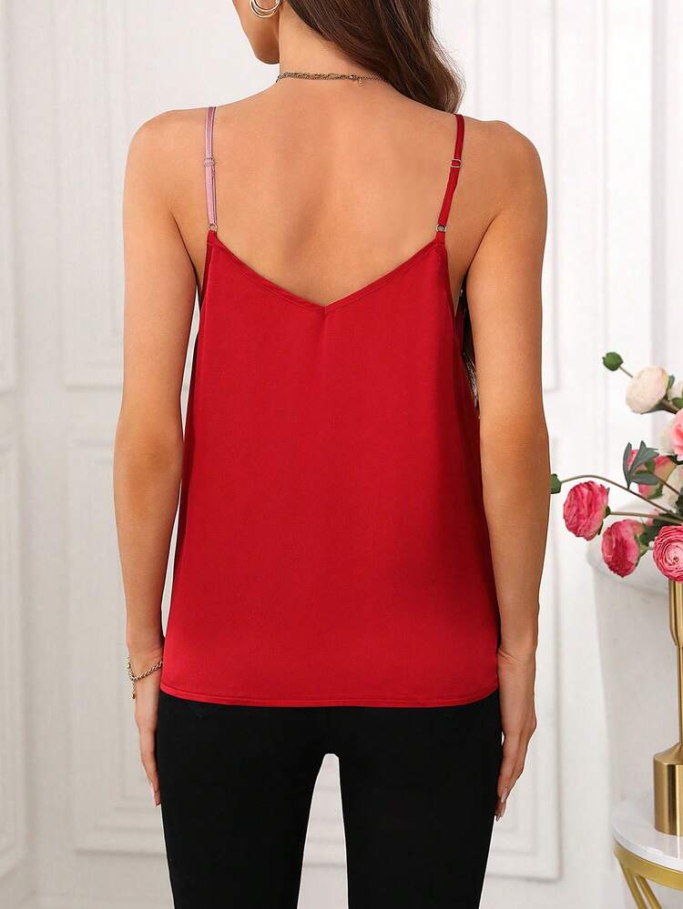Color-Blocked Camisole Top