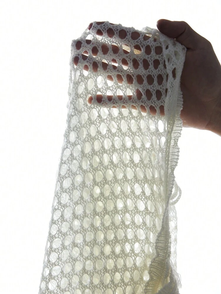 Ladies' Hollowed-Out Long Sleeve Cover-Up Dress Carnival Summer