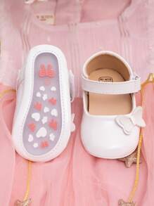 Cute Princess Party Style Butterfly Ballet Flat Shoes For Infant & Toddler