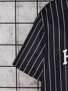 SHEIN 2pcs/Set Boys' Classic Casual Short Sleeve T-Shirt - Multicolor - View 8