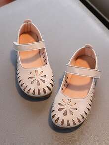 Infant Girls' Comfortable Flat Shoes, Fashionable And - Beige - View 3