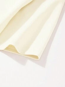 男裝卡通兔印花t恤 - 杏色 - 查看 4