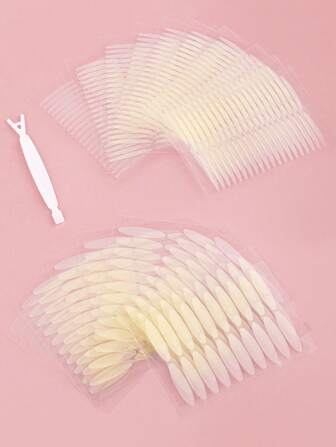 20片装双眼皮贴，内眼皮和外眼皮双眼皮提拉贴，隐形双眼皮贴，适用于单眼皮或不对称眼皮，告别眼皮下垂，价格实惠，适合作为圣诞礼物、化妆品、化妆工具等。