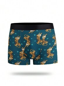 Men'S Animal Print Boxer Shorts - Multicolor - View 3