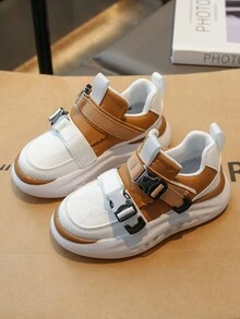 Kids' Colorblock Sporty Sneakers - Yellow - View 2