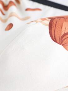 Men'S Printed Boxer Shorts In Peanut & Almond Design - Multicolor - View 6