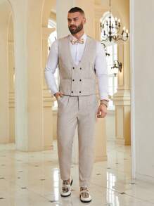 Calvornis Nam Kích thước lớn Bộ đồ - Màu be - Xem 1