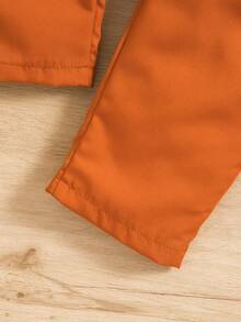 寶寶男孩復古英國學院熊和字母印花運動衫和寬松棕色褲子 - 彩色 - 查看 6