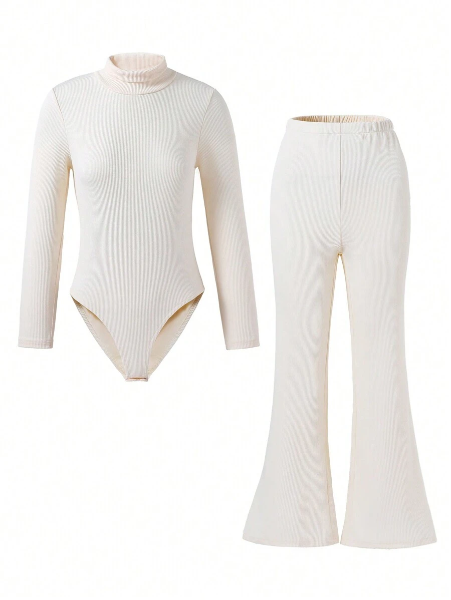 Teen Girls' Two-Piece Set, Cool, Sweet And Cute - Apricot - View 1