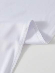 男款撲克印花短袖 T 卹 - 白色 - 查看 4