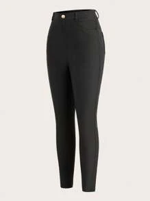 In My Nature 女士戶外壓力褲 - 墨綠色 - 查看 3