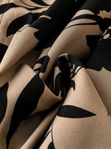 SHEIN Clasi Camicia / Blusa Taglia Grande Con Stampa Floreale