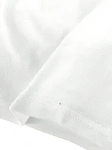 SHEIN Unity Của phụ nữ Màu thuần Áo ba lỗ Áo ba lỗ - Hồng - Xem 6