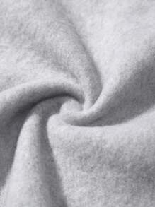 Elamini Áo nỉ dài tay có mũ in hình ngôi sao và chữ cái dành cho nữ, thích hợp cho lễ tốt nghiệp, tựu trường, lễ tốt nghiệp, giáo viên, áo nỉ mùa thu tựu trường. - Màu Xám nhạt - Xem 9