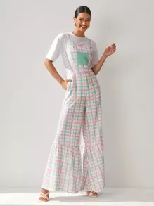 SWEET KILLER 女式擴口吊帶褲 - 彩色 - 查看 1