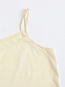 SHEIN LUNE Blusa De Tirantes De Color Sólido Para Mujer - Multicolor - Ver 9