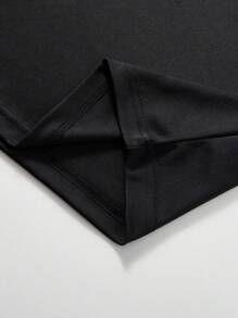 Manfinity Dauomo 6 Piezas De Camisetas De Hombre De Manga Corta De Color Sólido