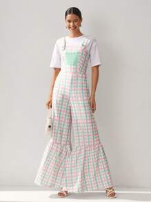 SWEET KILLER 女式擴口吊帶褲 - 彩色 - 查看 7