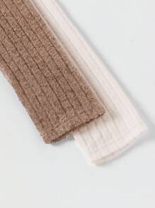 SHEIN Unity 女士立領肋紋連身衣 - 彩色 - 查看 4