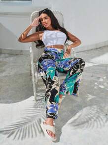 Conjunto De Ropa De Dos Piezas Para Mujer - Multicolor - Ver 4