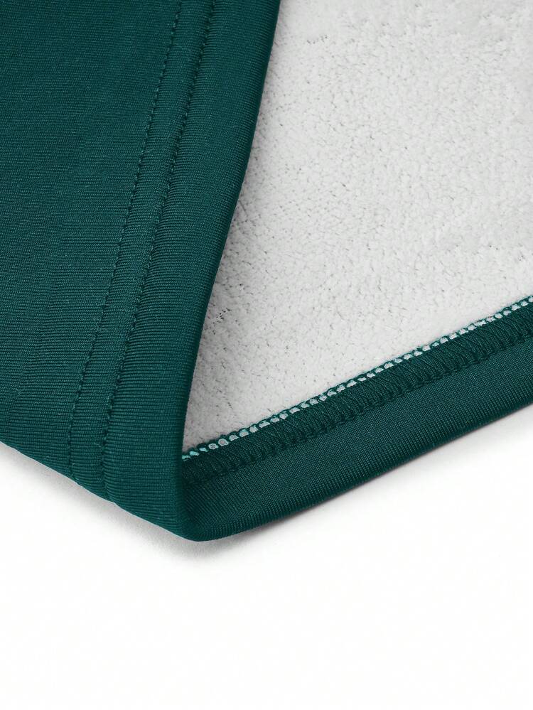 Plus Size Solid Color Fleece Tank Top For Summer