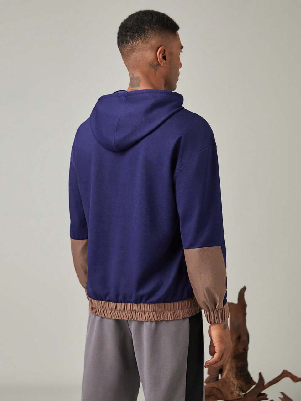Men's Letter Printed Hooded Outdoor Sweatshirt