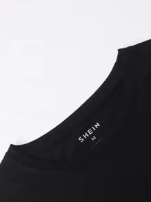 INAWLY Damen T-Shirt mit Schädel-, Hand- und Blumendruck, bedruckte Grafik-Damen-Tops