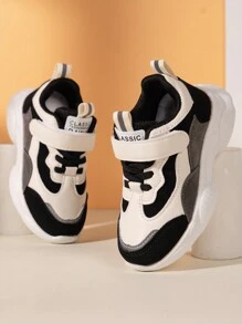 Children's Athletic Shoes, Spring/Fall Outdoor Sports Casual Sneakers Retro Chunky Shoes - Black - View 2