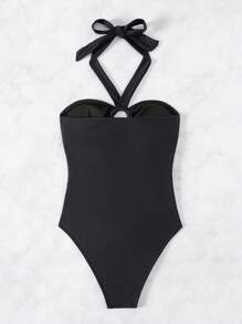 SHEIN Swim 夏季女士吊带连体泳衣 Carnival