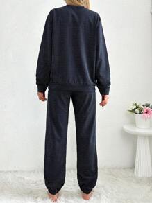 EURMUSE Women's Polka Dot Print Two Piece Set - Multicolor - View 5