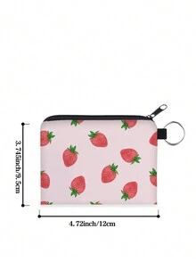 ROMWE Kawaii 草莓圖案包 - 彩色 - 查看 4