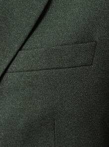 SHEIN Cottnline Men'S Solid Color Suit Jacket - Grey - View 5
