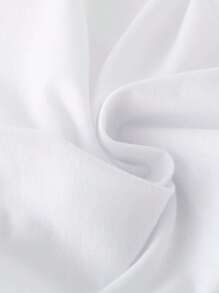 1pc Tween Boys' Cool Cartoon Bear Pattern Printed Basic Round Neck Short Sleeve T-Shirt - White - View 5