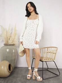 SHUZIA Women'S Wedge Heel Platform Sandals - White - View 5