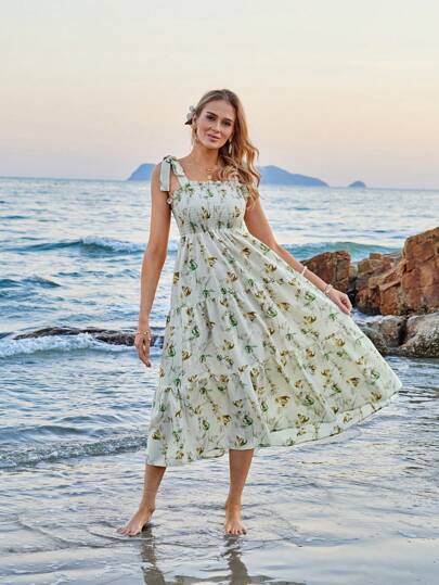 スーツ・フォーマル・ドレス Acka all sheer flower dress beige 20250209143751093_500.jpg