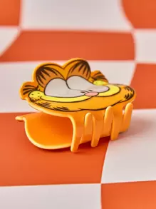 GARFIELD | SHEIN Đúng mốt Trung bình Móng vuốt tóc Kẹp Dành cho tóc trung bình đến dài - Màu vàng - Xem 5