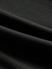 SHAPORA High Waist Solid Shapewear Shorts - Black - View 7