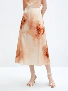 BizChic Women's Floral Print High Waist Skirt - Multicolor - View 3