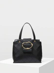 MOTF PREMIUM GREEN LADIES' HANDBAG SUITABLE FOR DAILY USE - Black - View 4