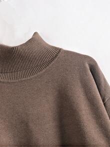 GIGOGOU Conjunto de 2 piezas de mujer de sudadera y pantalón de punto para otoño e invierno