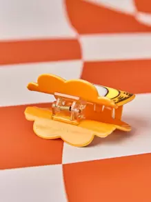 GARFIELD | SHEIN Đúng mốt Trung bình Móng vuốt tóc Kẹp Dành cho tóc trung bình đến dài - Màu vàng - Xem 6