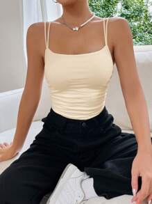 SHEIN Essnce Women's Cami Bodysuit