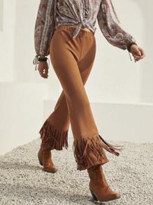 Bohemela Eo đàn hồi Viền rìa Chất rắn Quần - Lạc đà - Xem 1