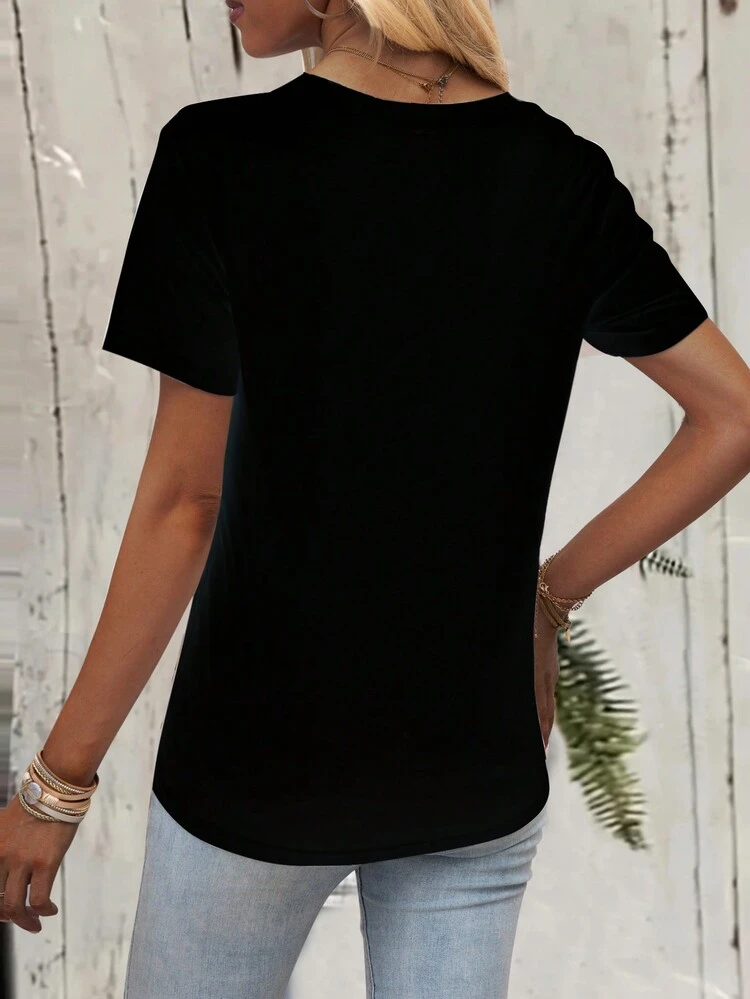 Heart Printed T-Shirt