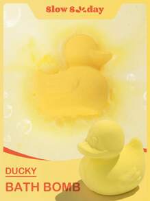 SlowSunday 葡萄柚味小黃鴨汽泡彈-100g - 單色 - 查看 2