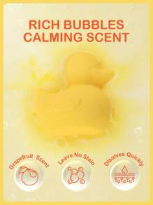 SlowSunday 葡萄柚味小黃鴨汽泡彈-100g - 單色 - 查看 4