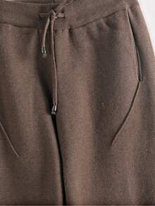 GIGOGOU Conjunto de 2 piezas de mujer de sudadera y pantalón de punto para otoño e invierno